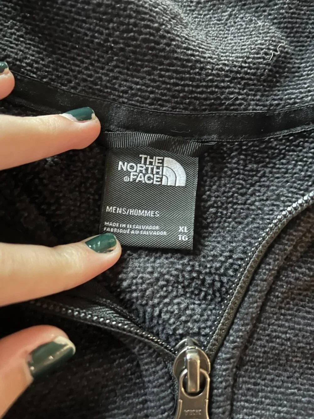 The North Face black north