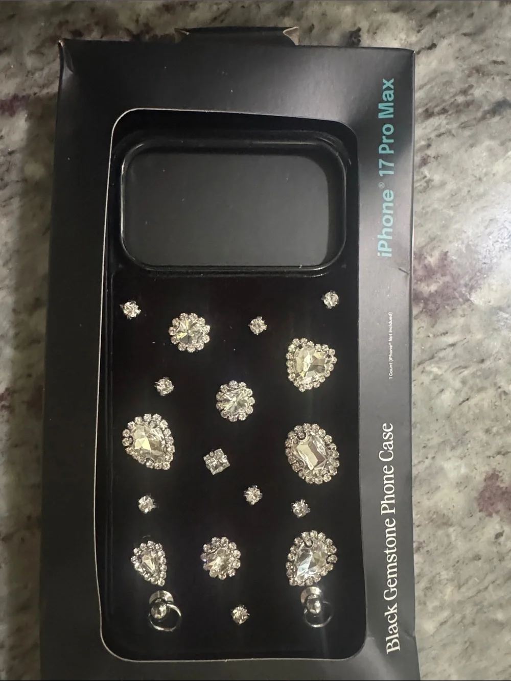 Hello Lux rhinestone case