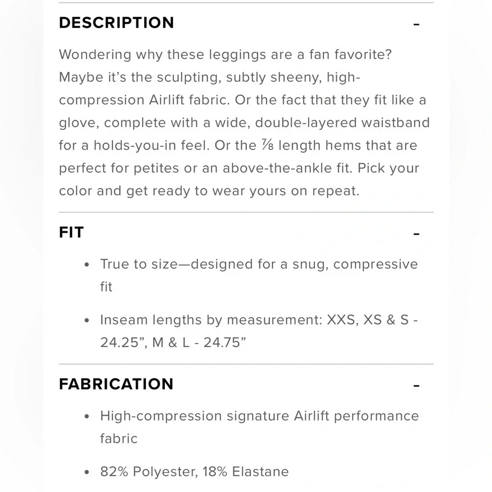 ALO Yoga sleek high
