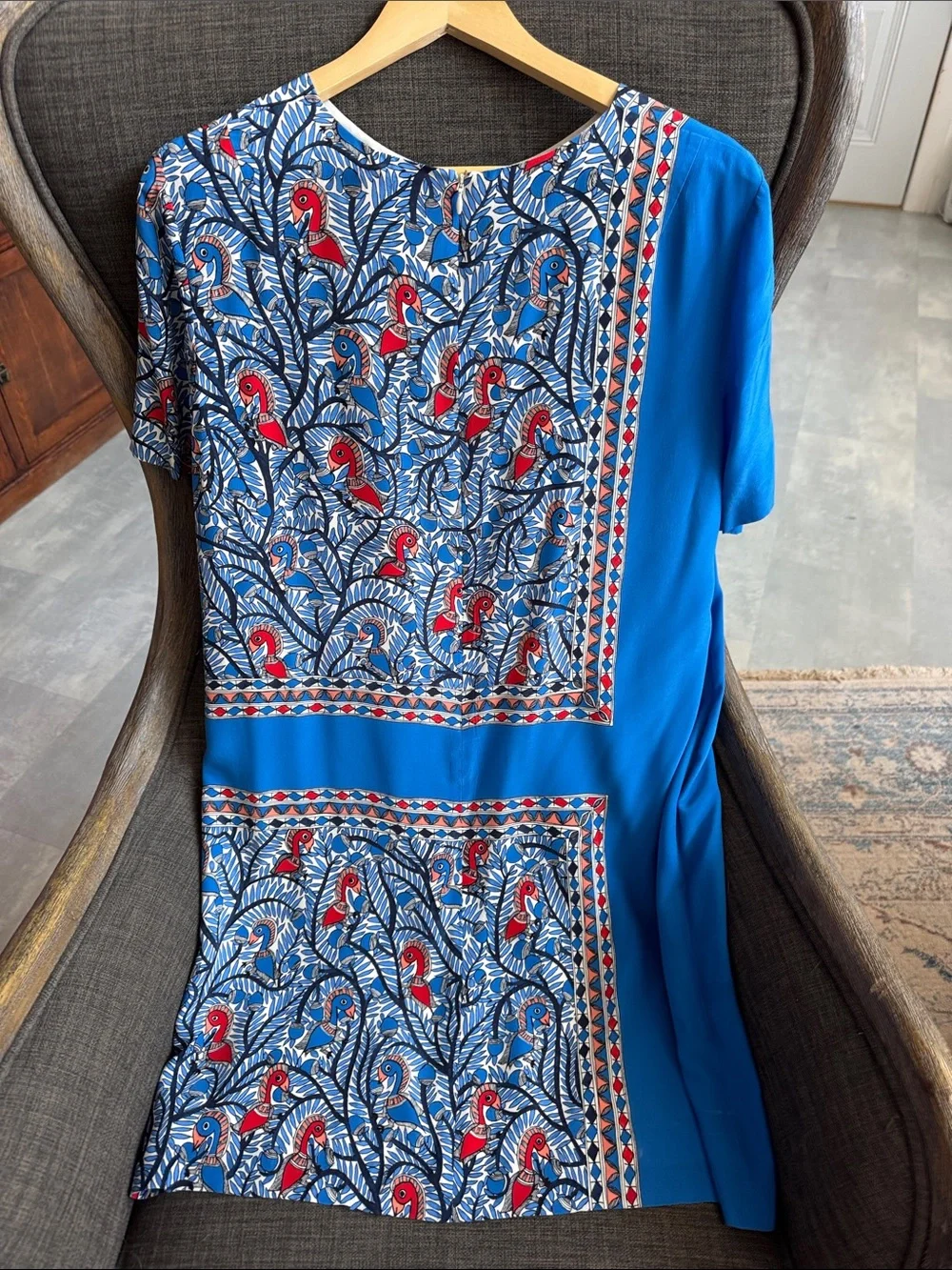 Tory Burch vibrant blue