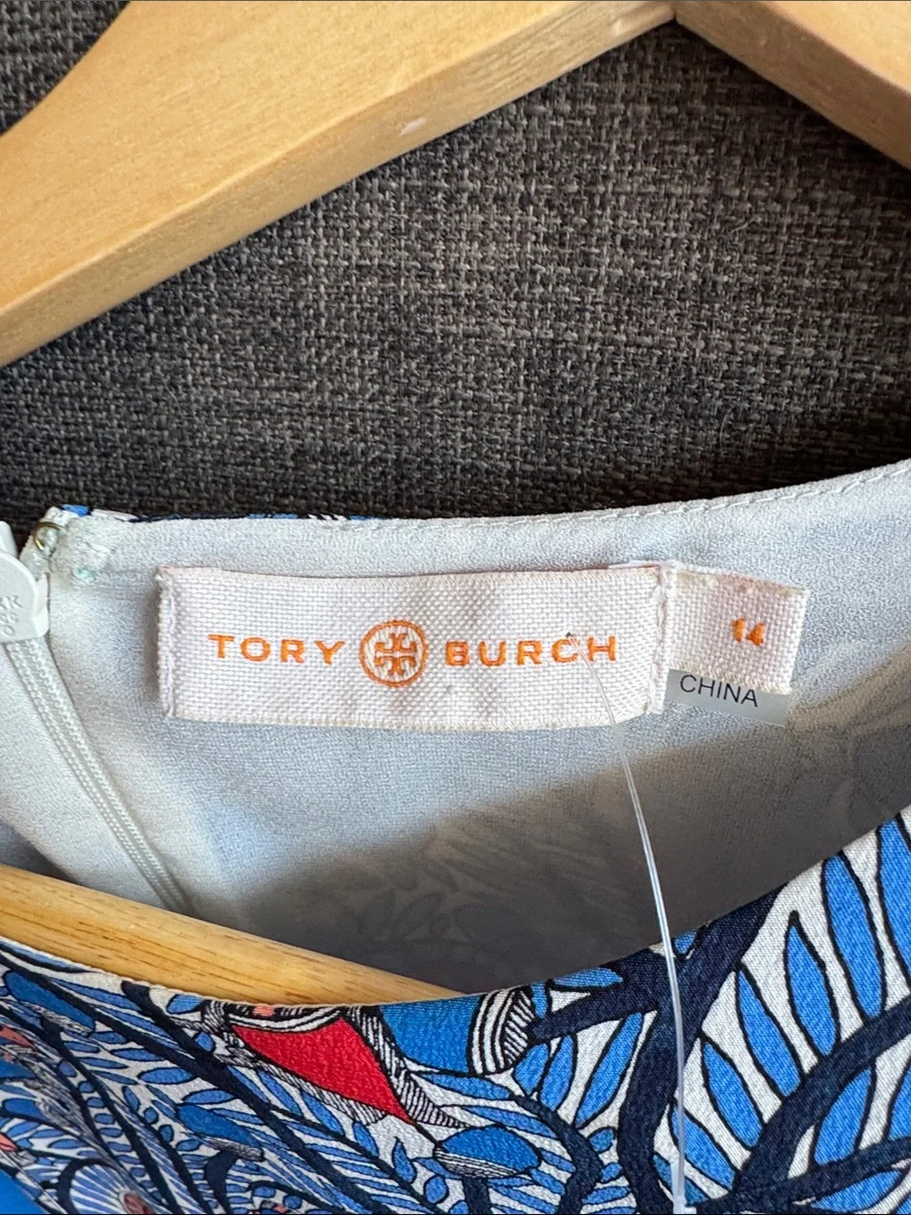 Tory Burch vibrant blue