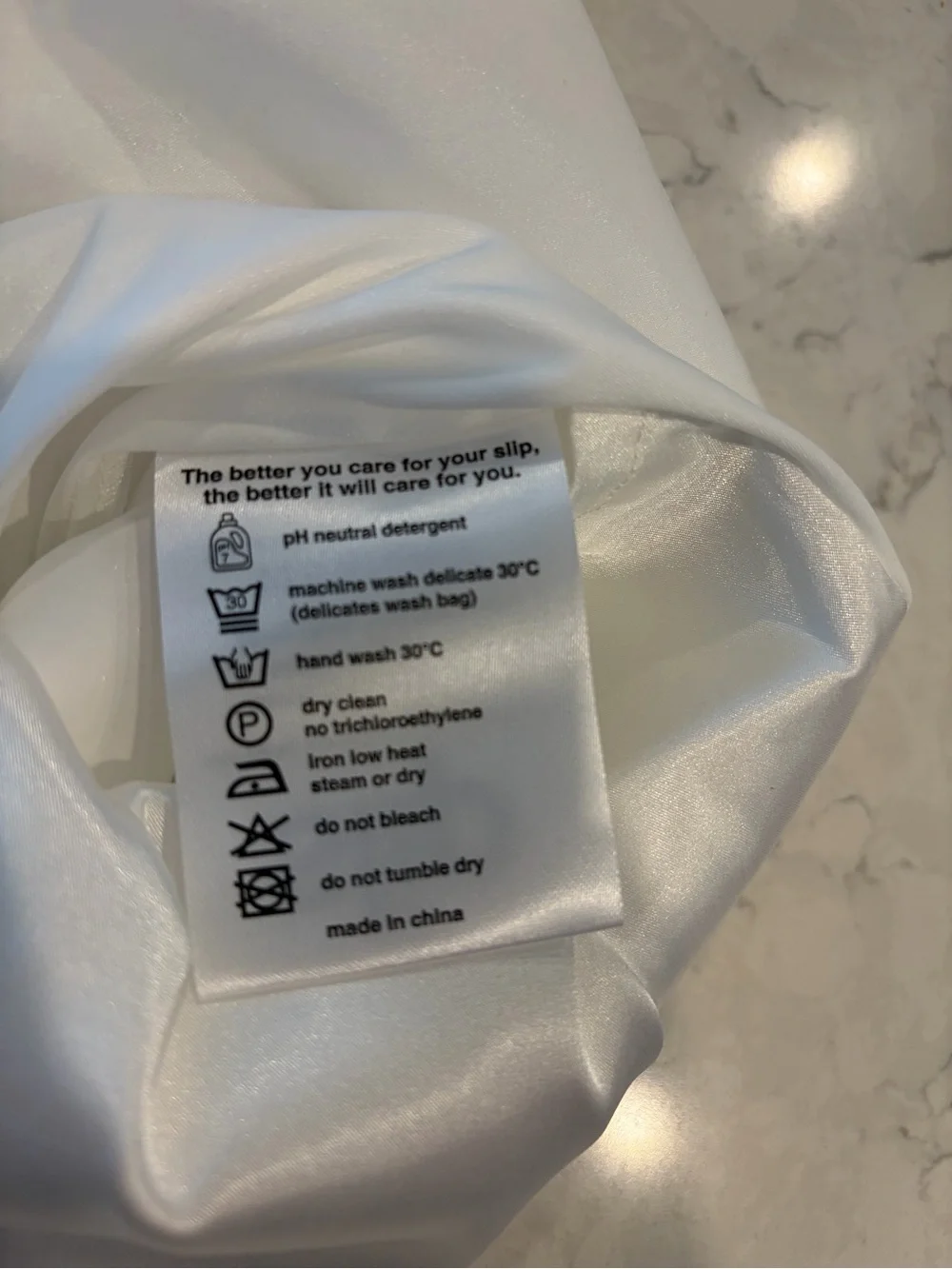 slip luxurious silk
