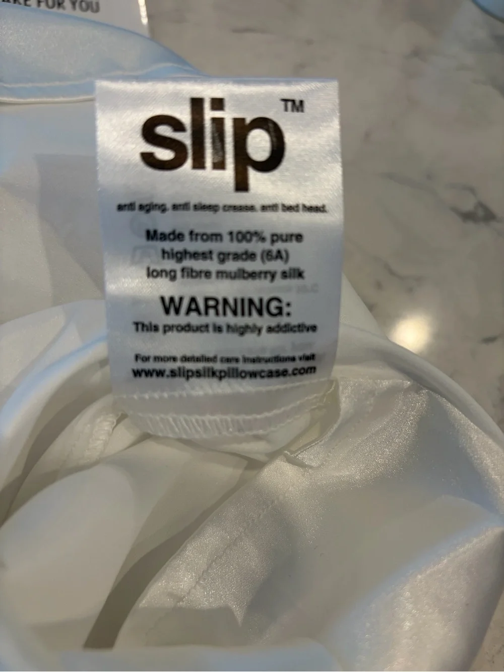 slip luxurious silk
