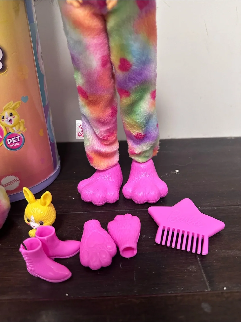 Barbie doll wearing