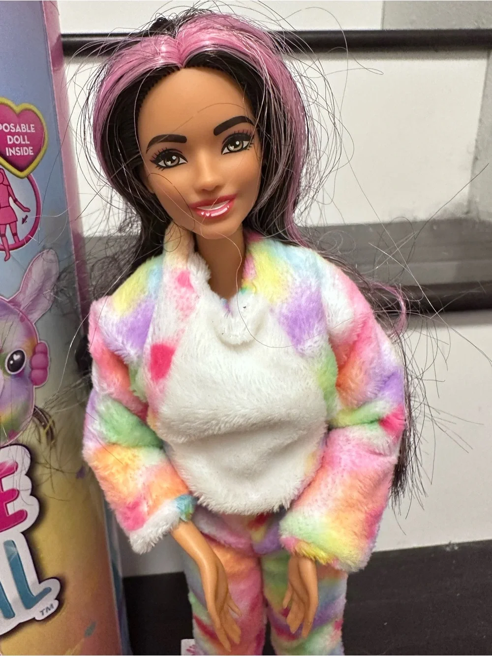 Barbie doll wearing