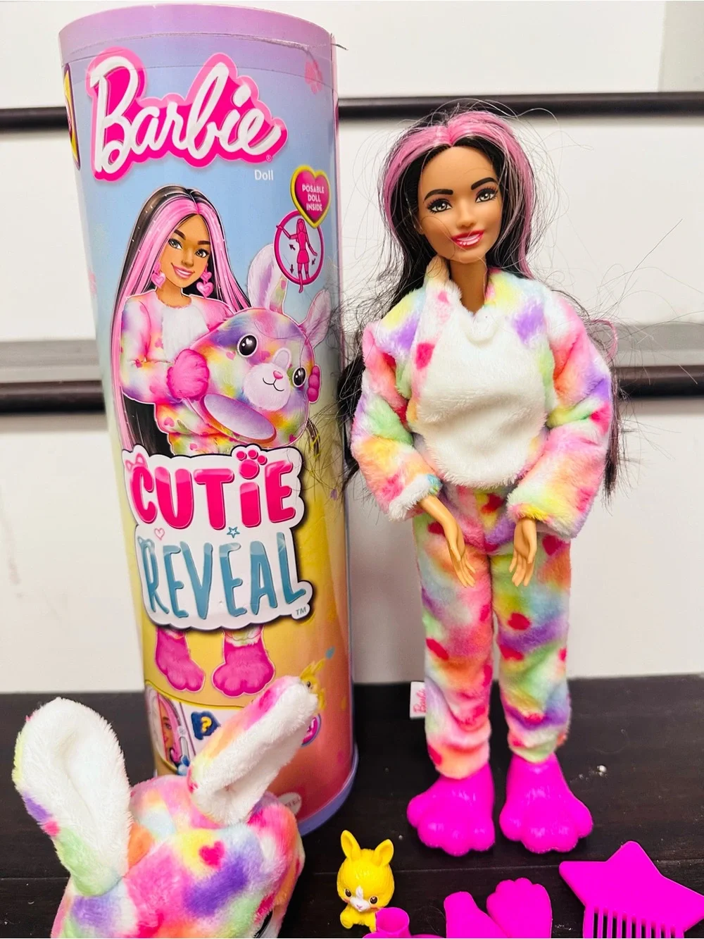 Barbie doll wearing