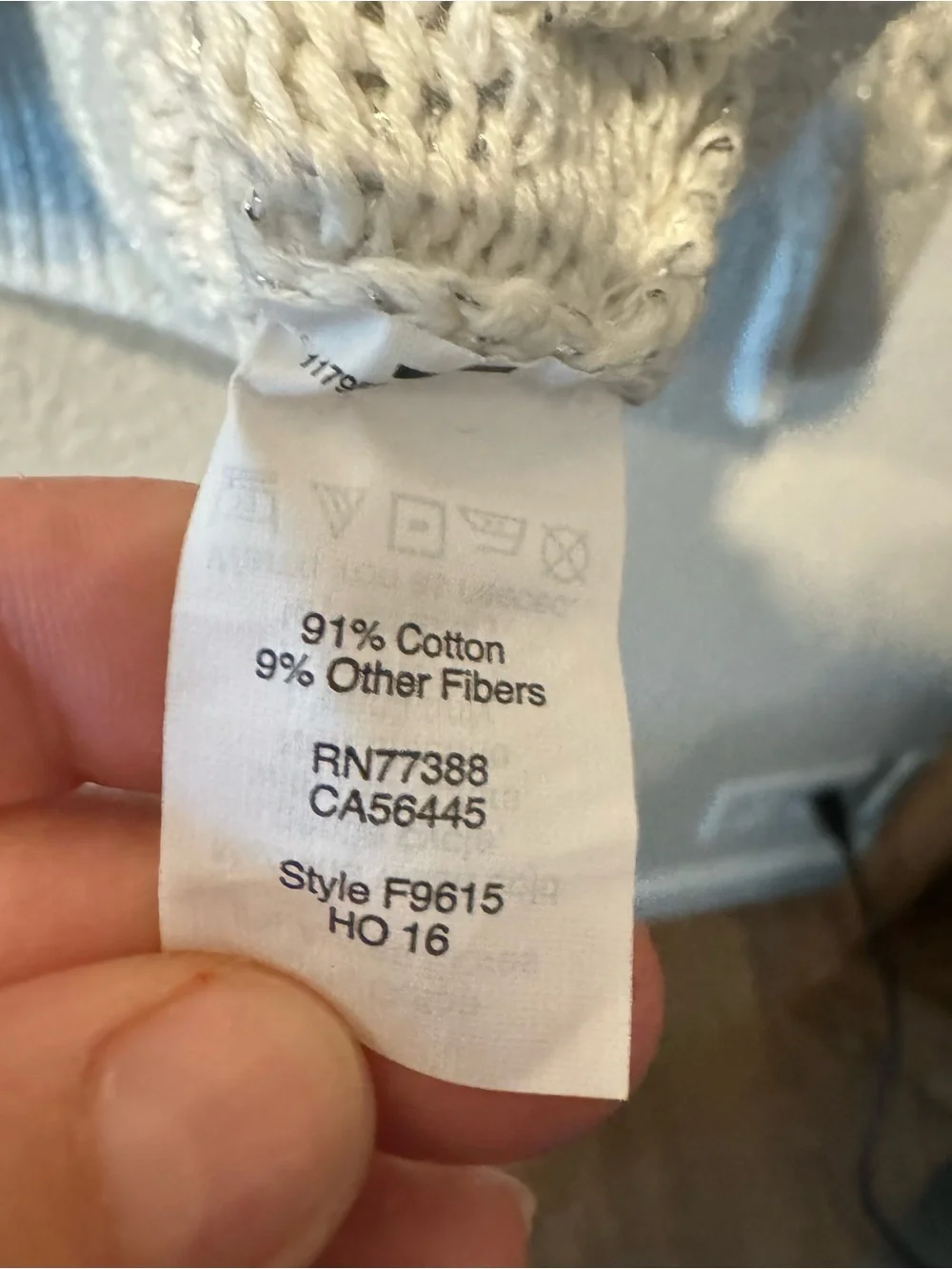 J. Crew soft cable