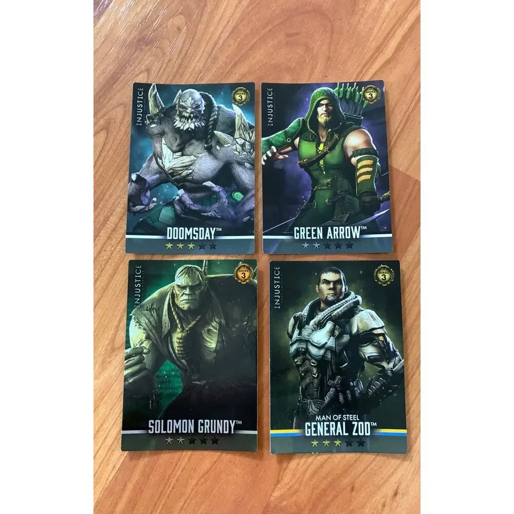 4 Injustice‎ cards