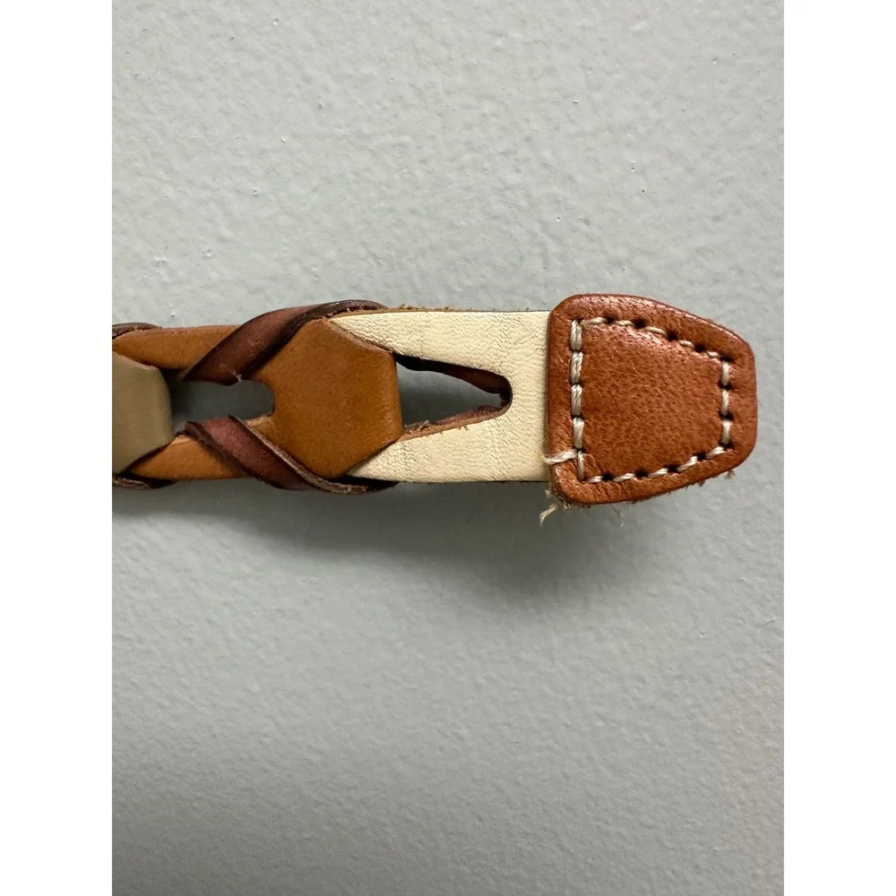 Fossil braided leather