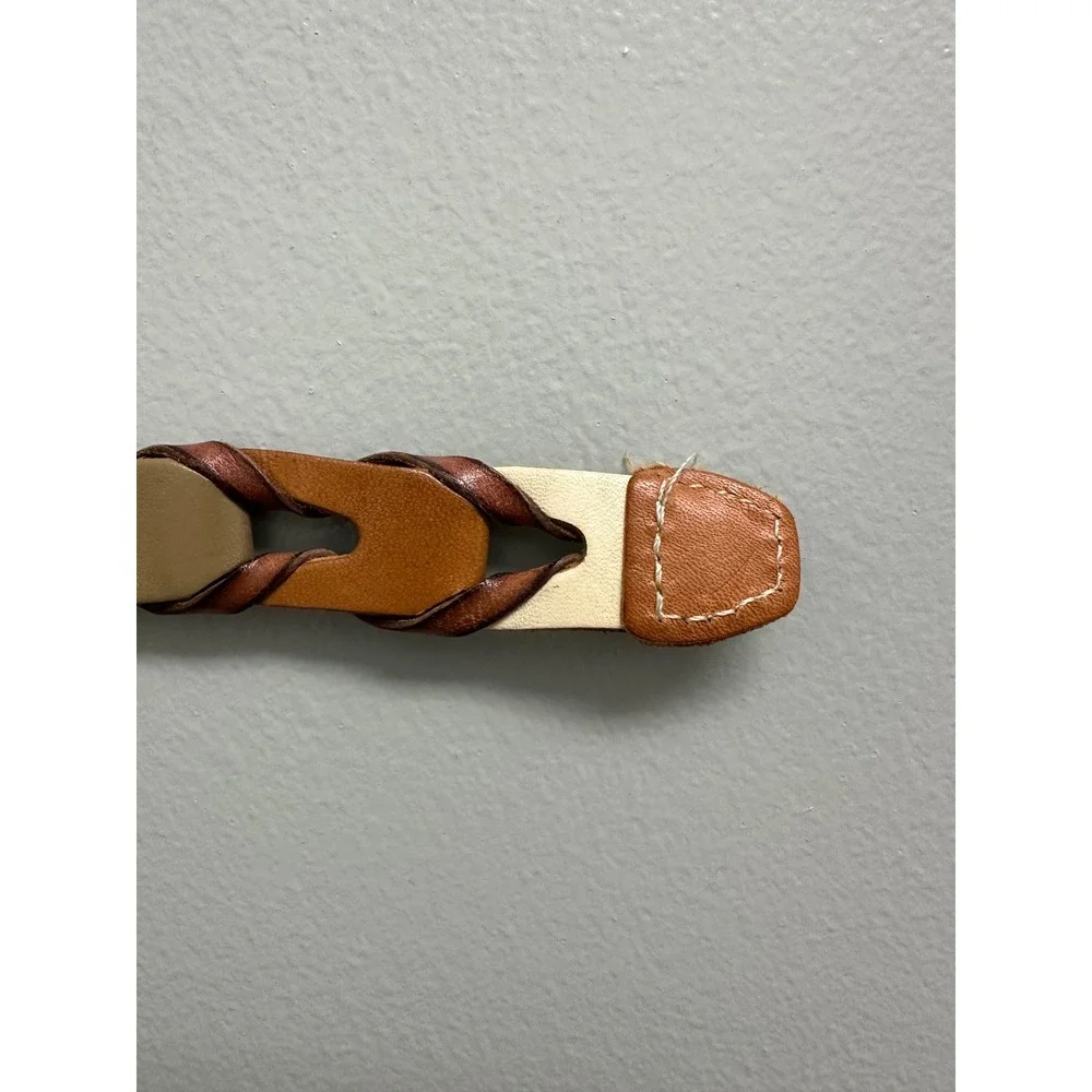 Fossil braided leather