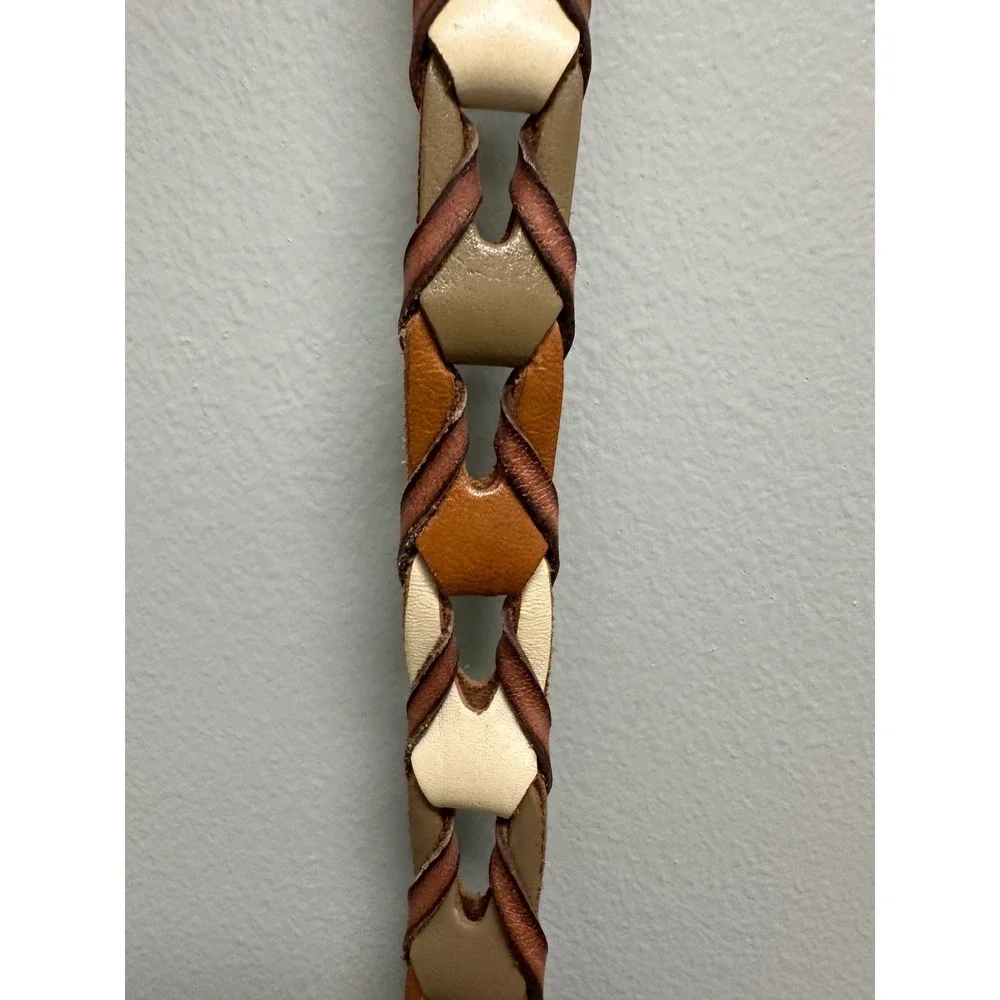 Fossil braided leather