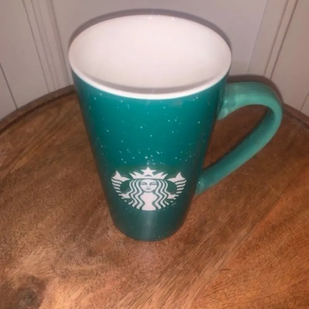Starbucks Green Coffee Mug 16oz Classic Siren Logo‎ Ceramic Cup 2020