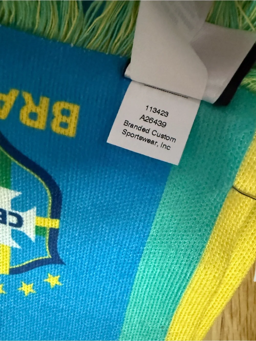Brazil Soccer Fan Gear - Green & Yellow (Hat, Scarf, flags, bracelet, bandanna