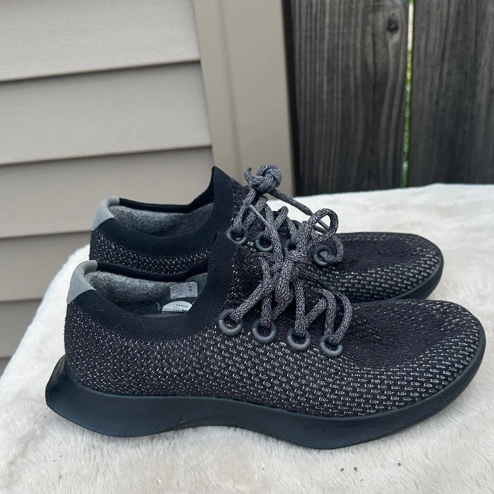 Allbirds Black and Gray Men's Sneakers Size 9