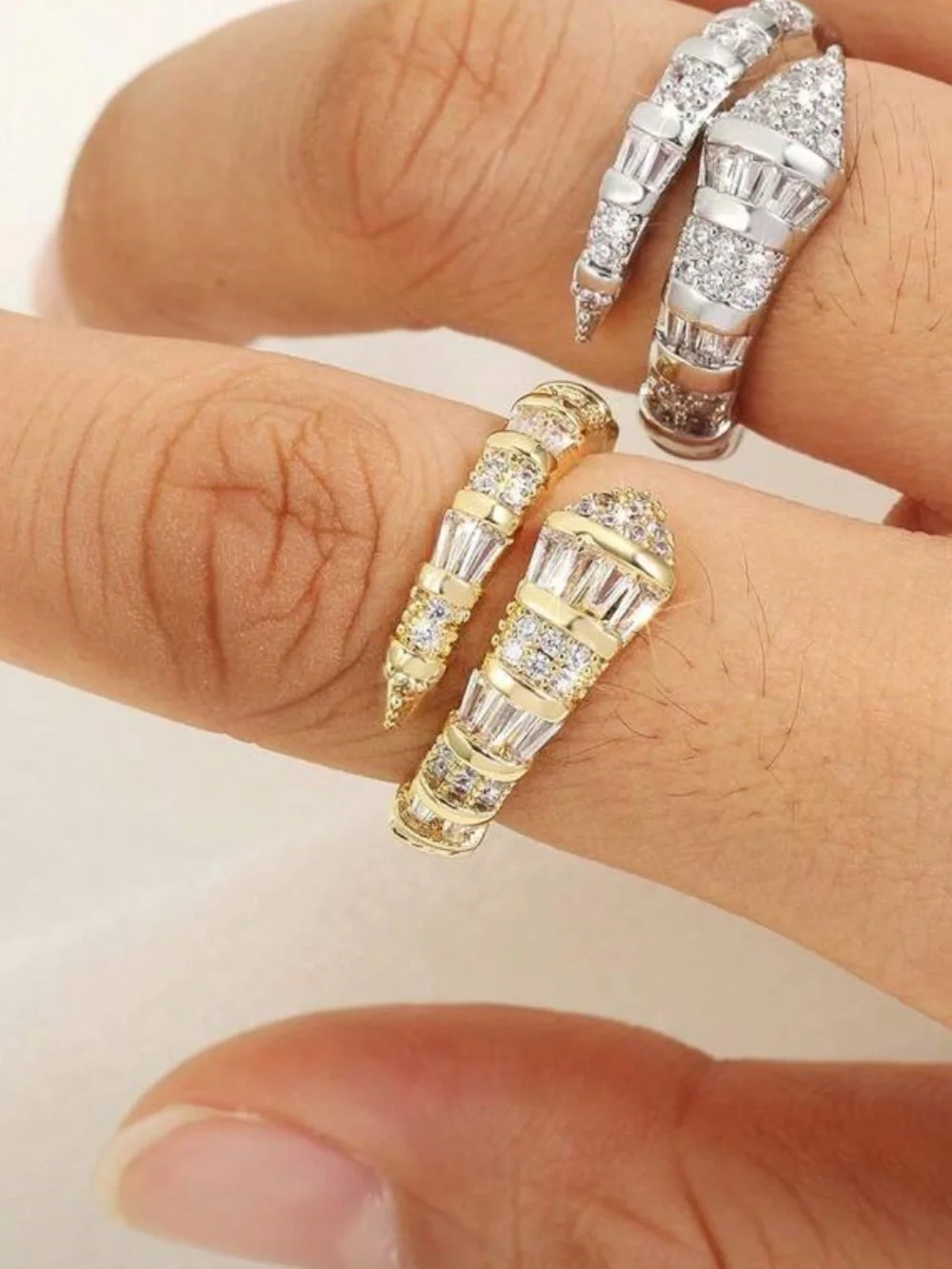 Anthropologie gold tone