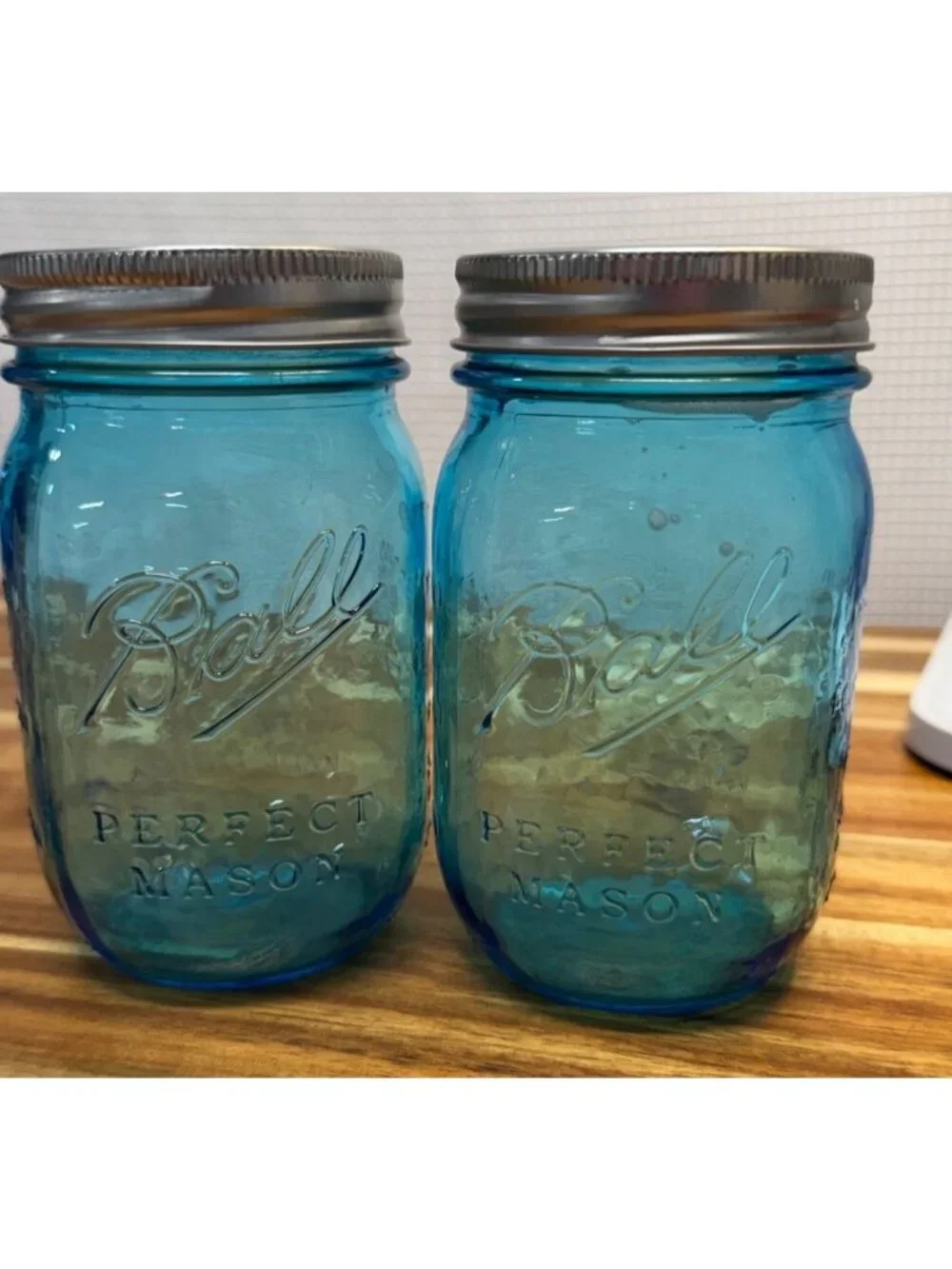 Set of 2 Blue Ball 