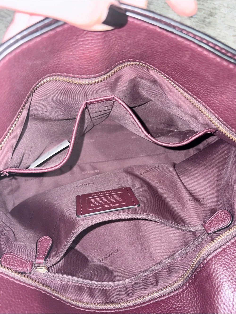 Coach Turnlock Chain Tote