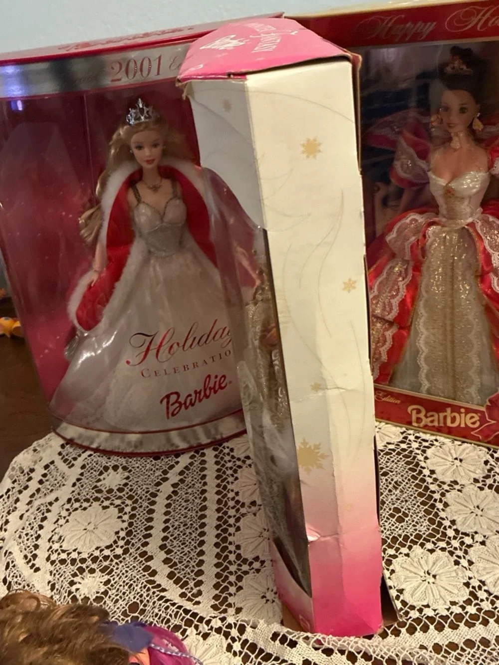 Barbie gold brocade