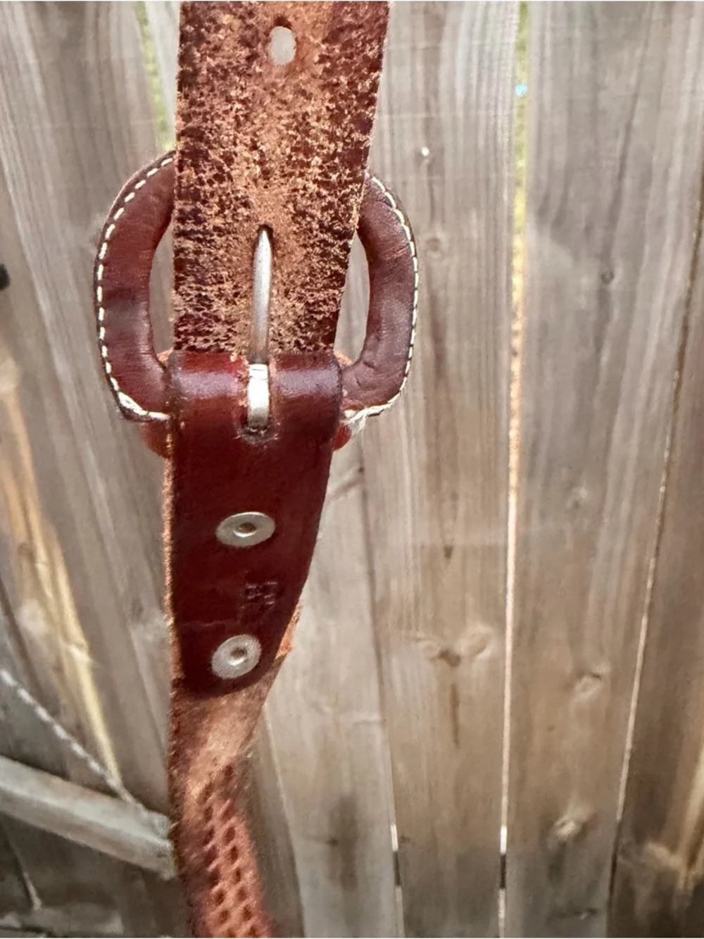 Vintage hand tooled