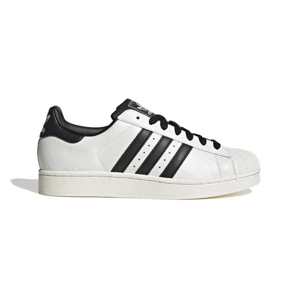 ADIDAS ORIGINALS MEN'S 9.5 SUPERSTAR 2 II CORE WHITE BLACK HOME GAME EXCLUS. NIB