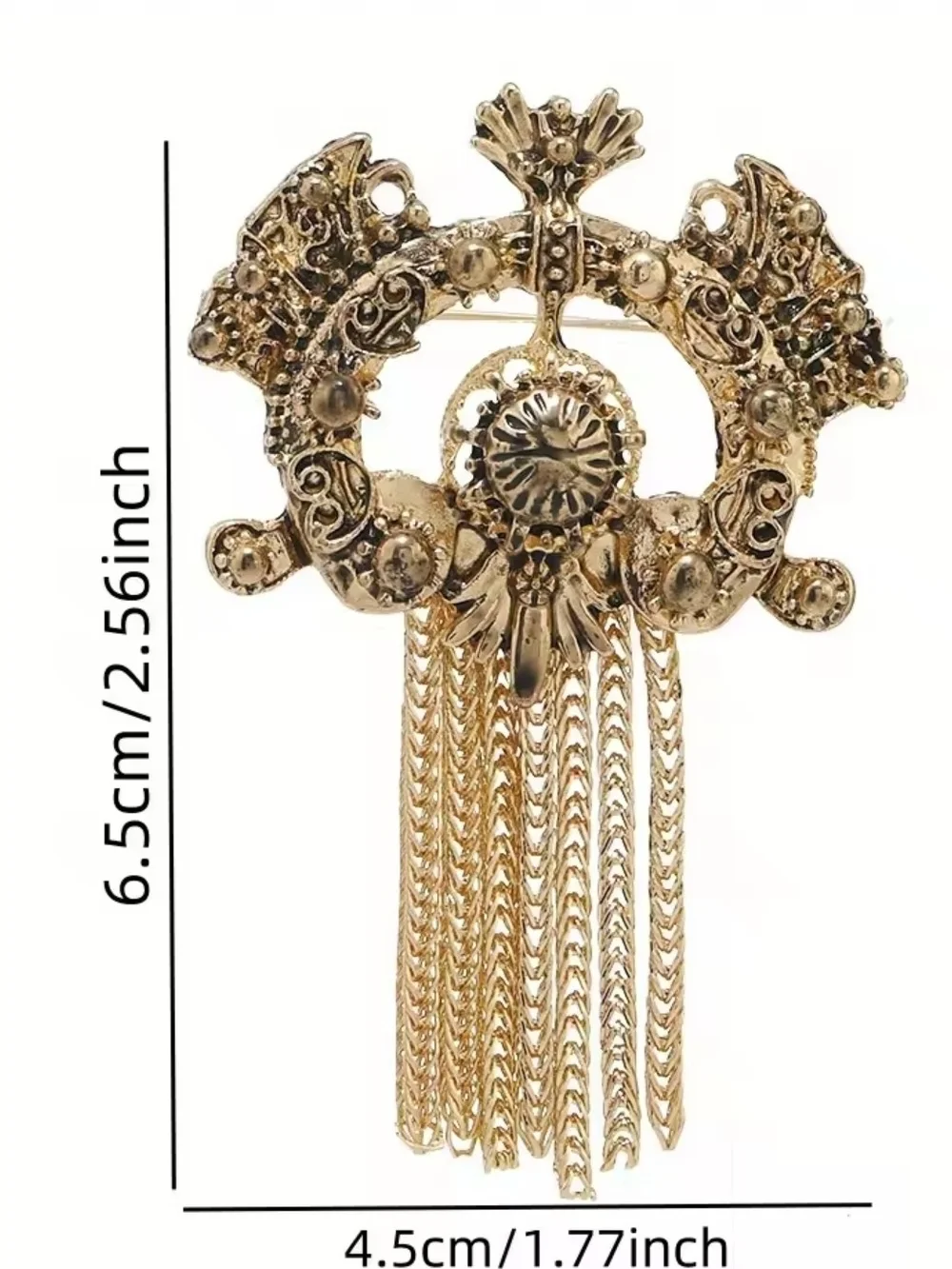 Anthropologie intricate gold