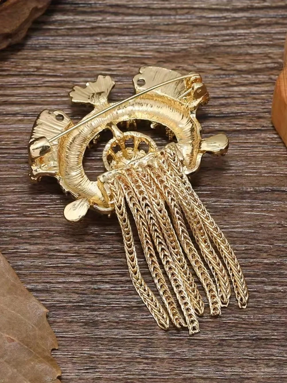 Anthropologie intricate gold