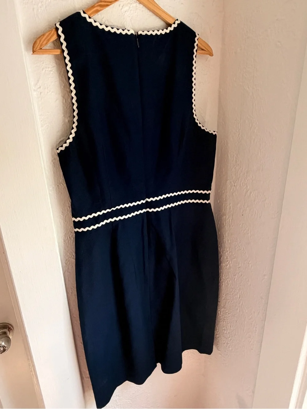 J. Crew sleeveless navy