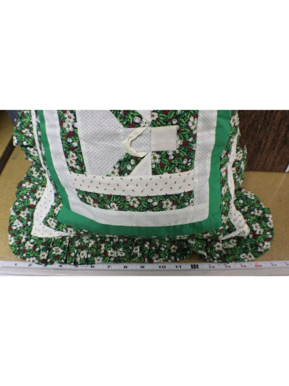 Handmade quilted patchwork