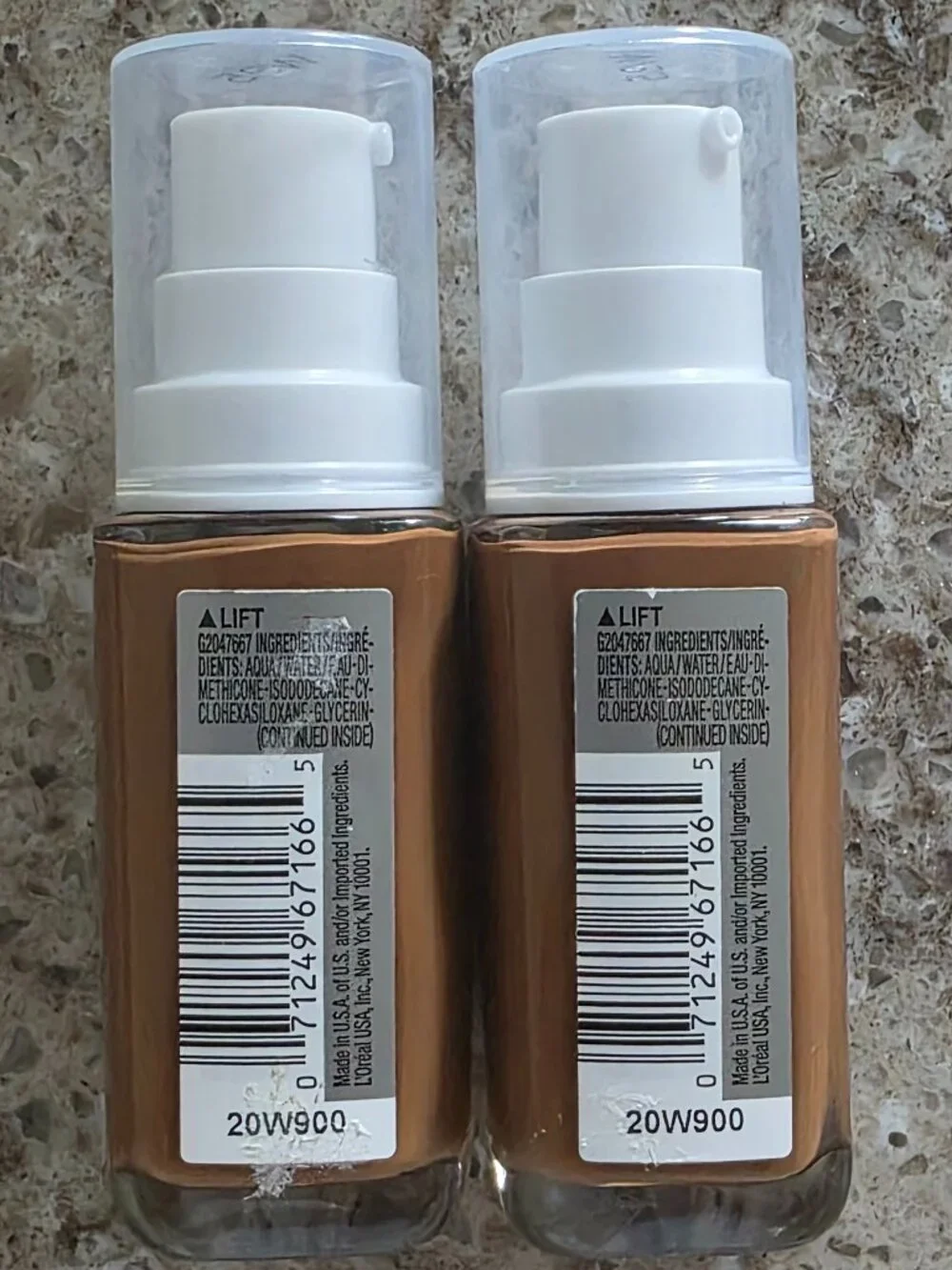 L'Oréal True Match Foundation W9.5 Warm Deep 1 oz New Lot of 2