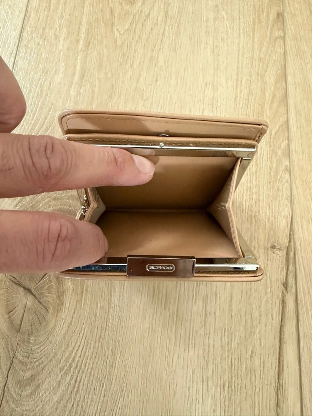 Coach wallet used