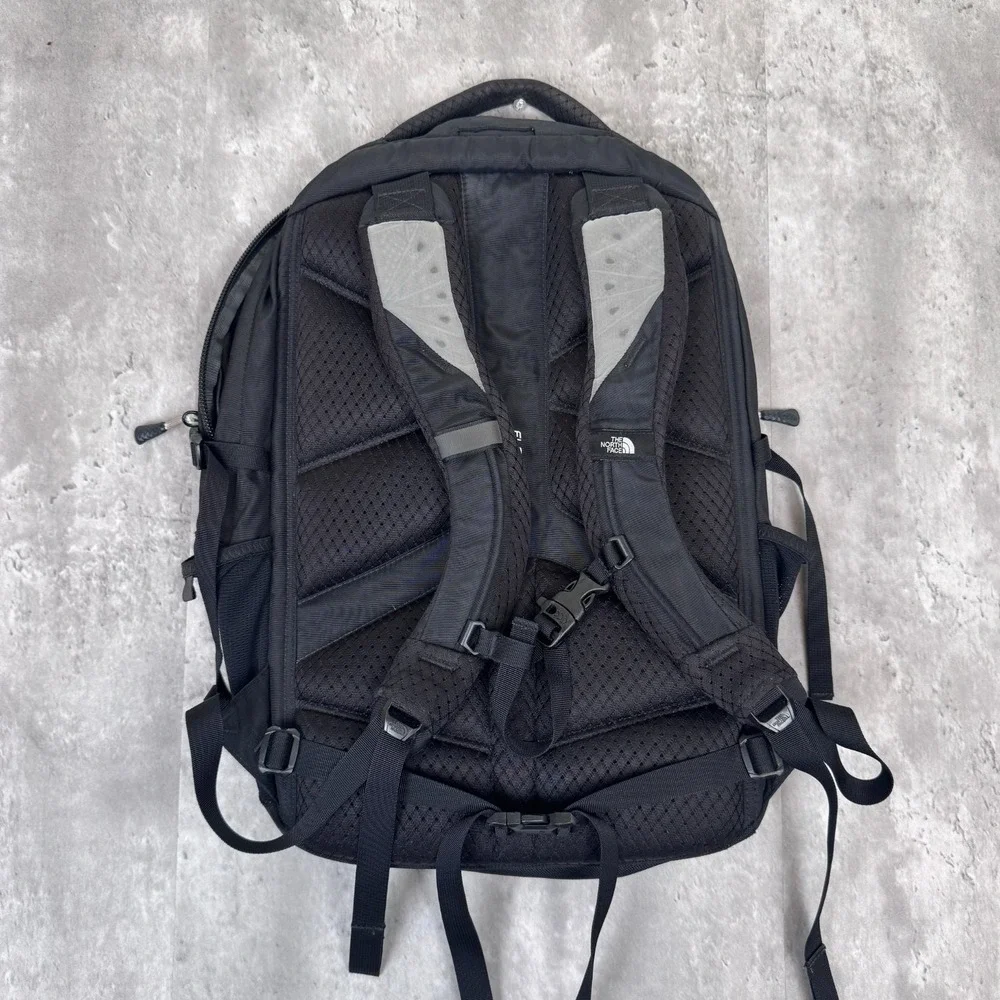 The North Face Backpack Borealis Black Book Bag School Hiking Camping Travel