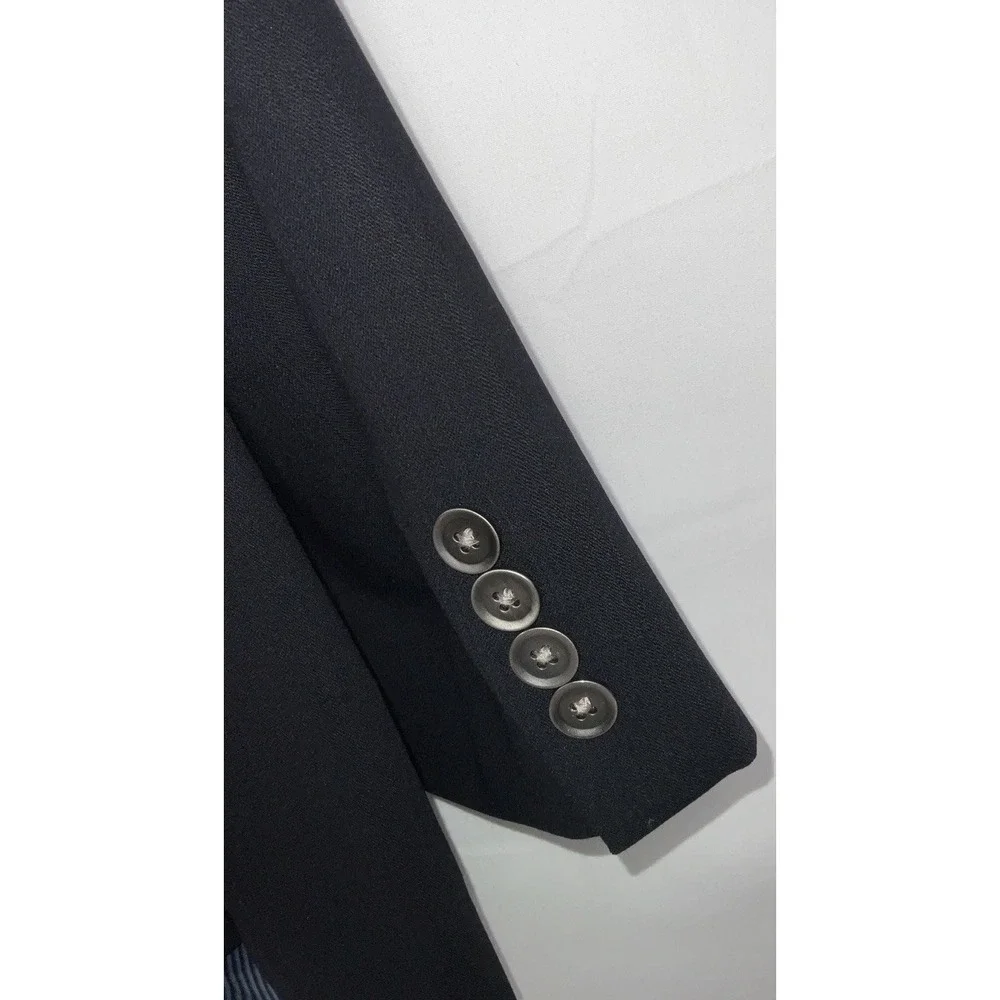 NWT‎ Men's Calvin Klein Extreme Slim Fit Wool Blend Suit Jacket - Black 46 Long