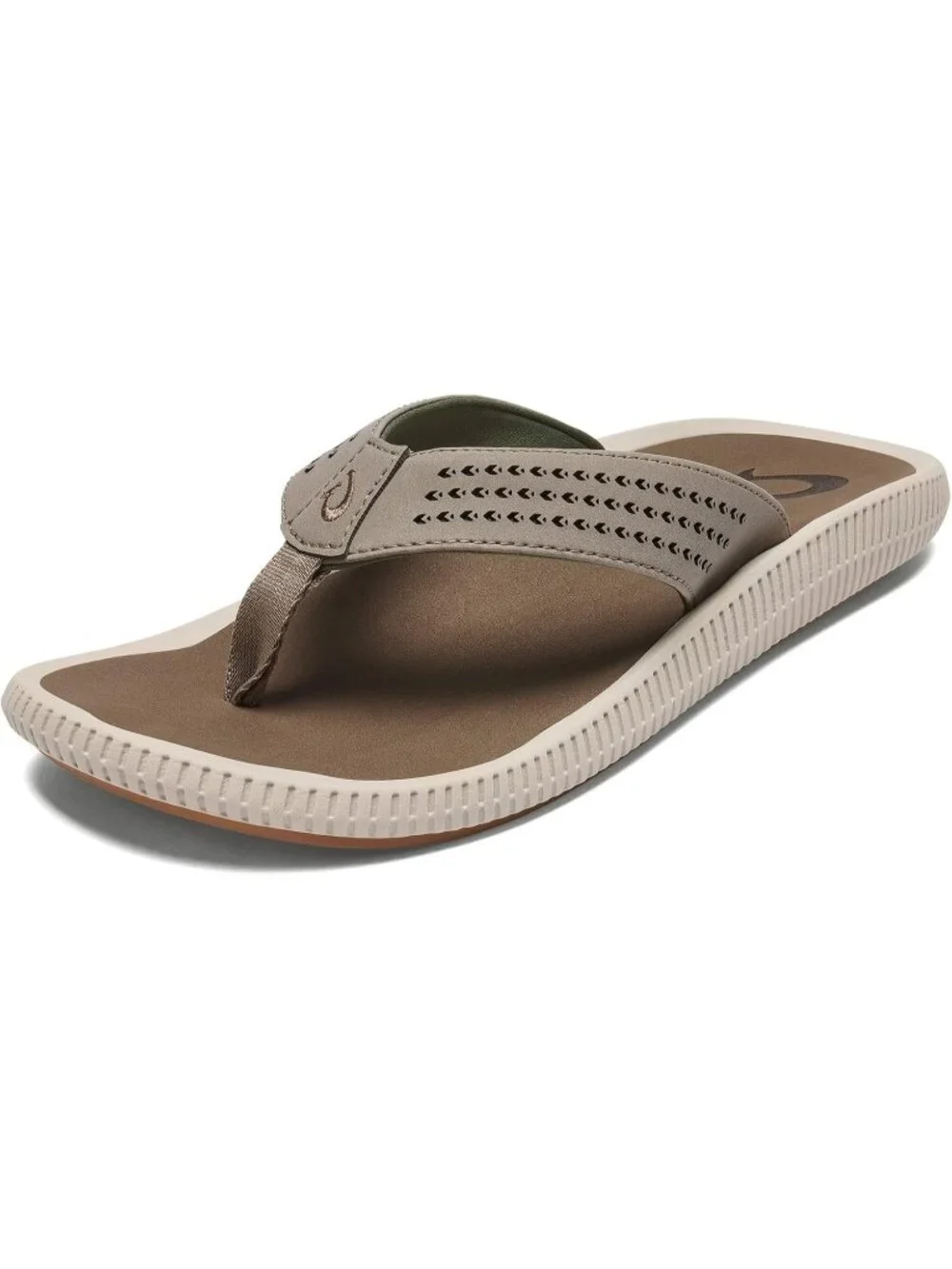 Men's Clay Mustang Resistant Flip Flops Arch Support Comfort Fit Sandal Shoes