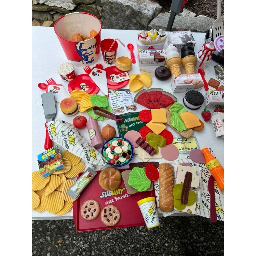 Vintage Play Food Dairy Queen, Subway, KFC & Mixed Lot