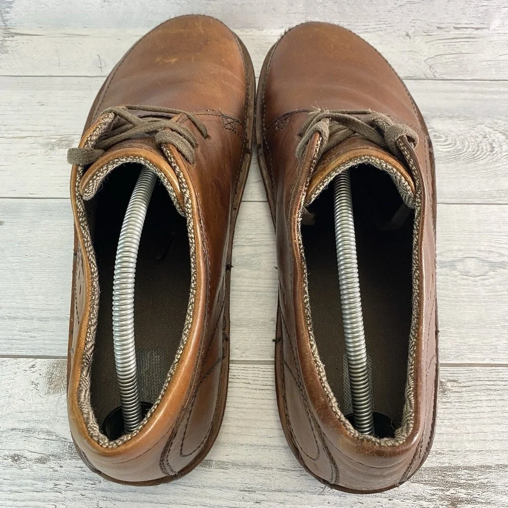 Patagonia Loulu Shoes Mens 12 Brown Walnut Leather Barefoot Minimalist Sneakers