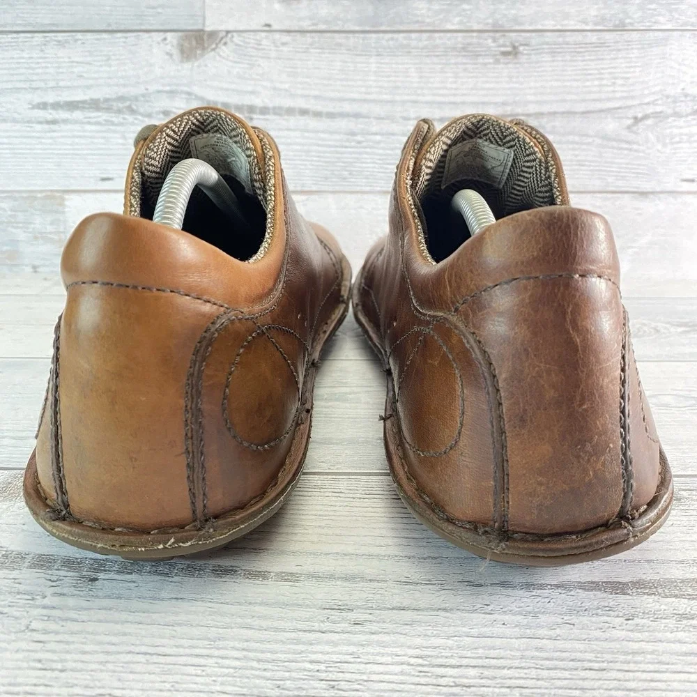 Patagonia Loulu Shoes Mens 12 Brown Walnut Leather Barefoot Minimalist Sneakers