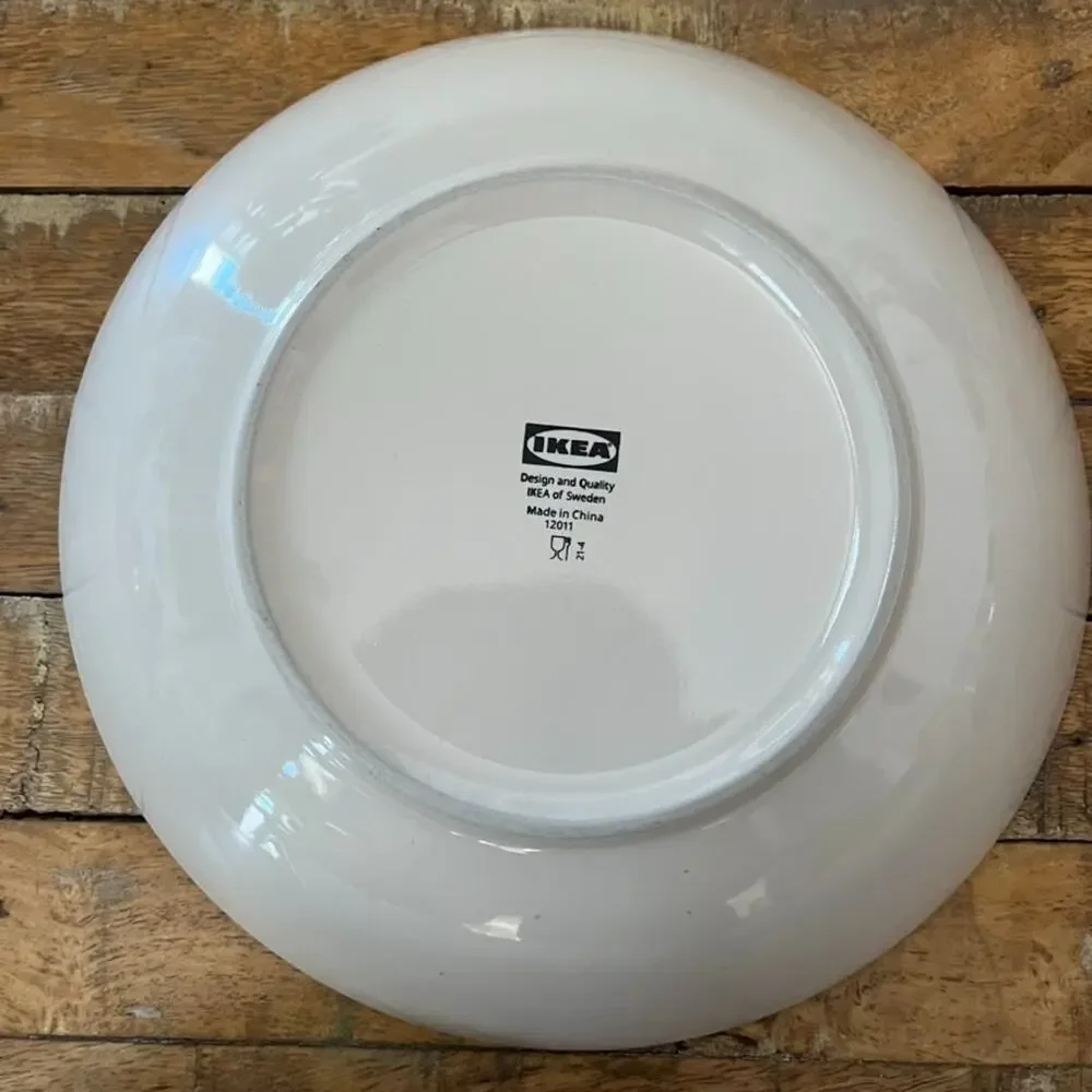 IKEA white porcelain
