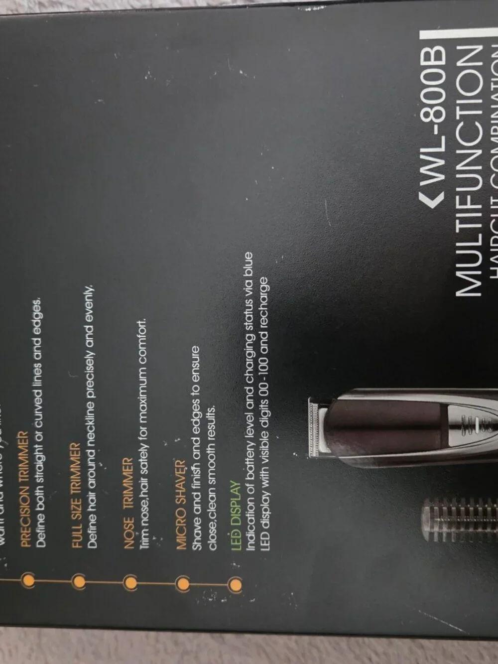 Brand new personal care mutifunction haircut combination  WL- 800B