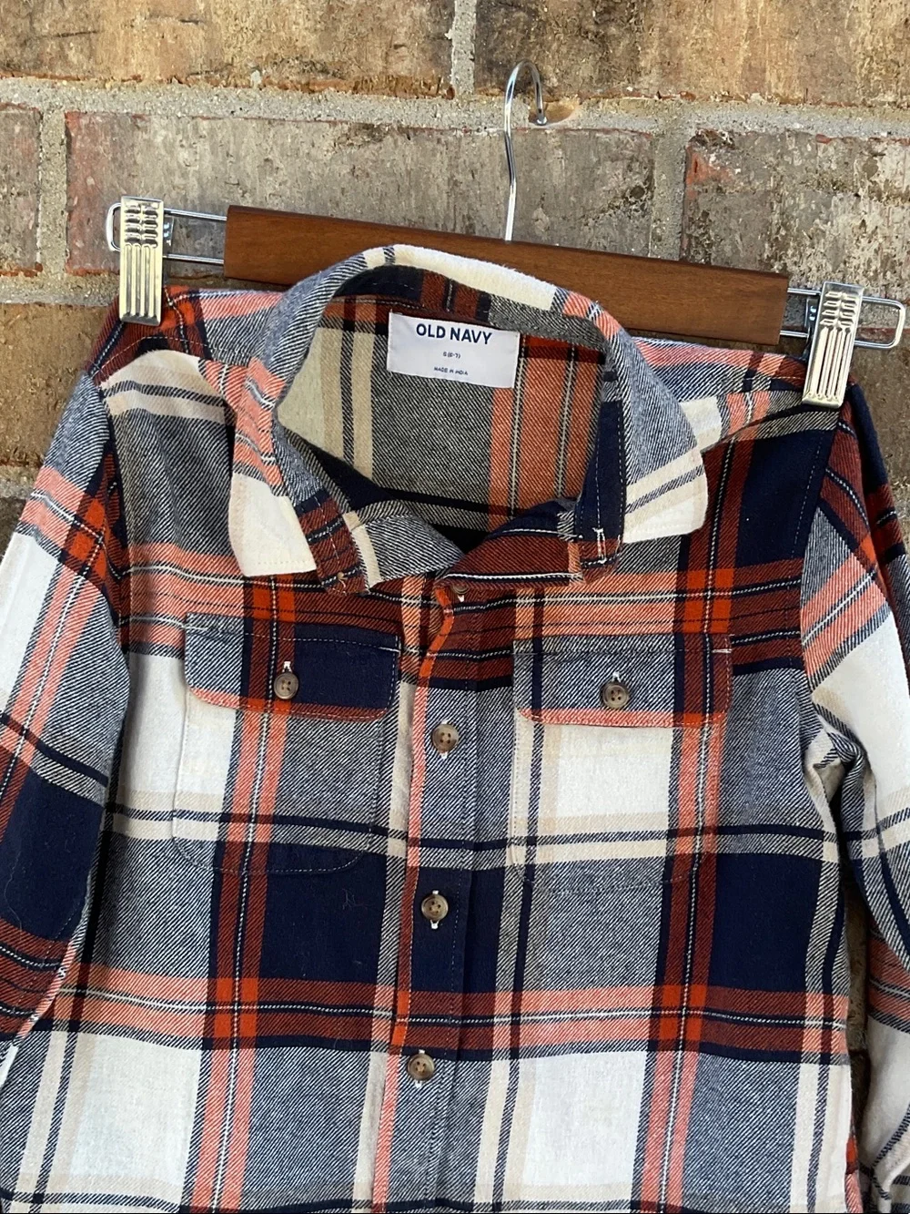 Old Navy classic plaid