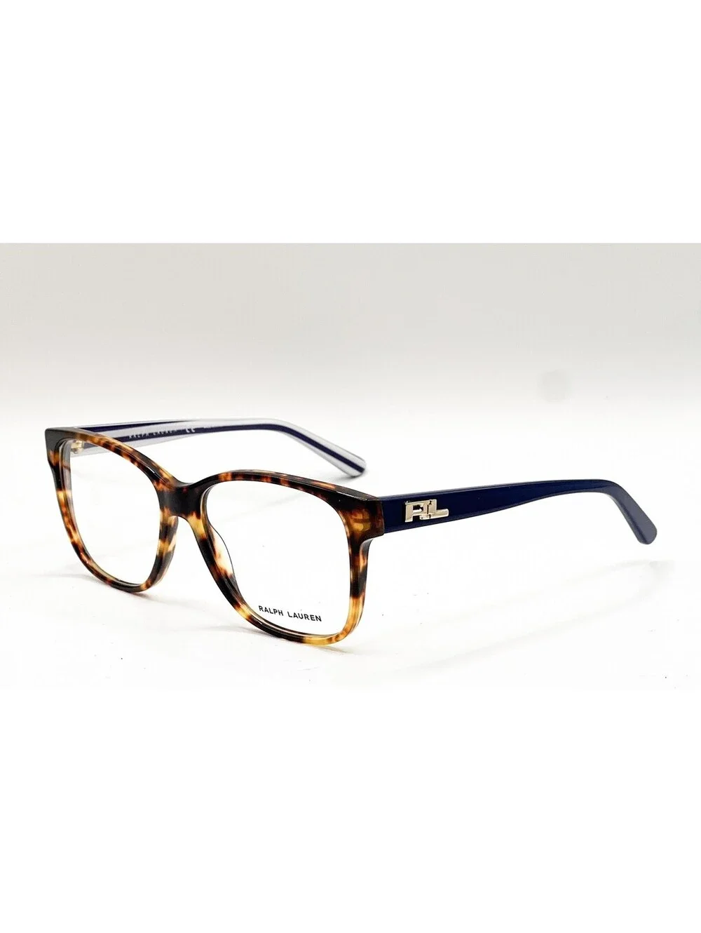 Ralph Lauren RL 6120 5351 RL6120 Blue White Brown Tortoise Eyeglass Frames 54-16