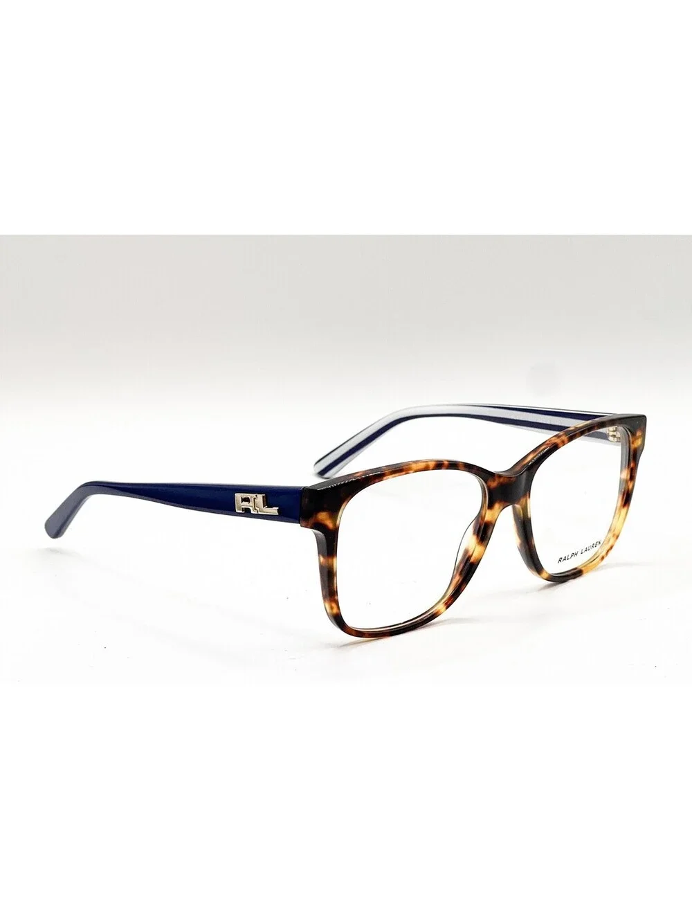 Ralph Lauren RL 6120 5351 RL6120 Blue White Brown Tortoise Eyeglass Frames 54-16