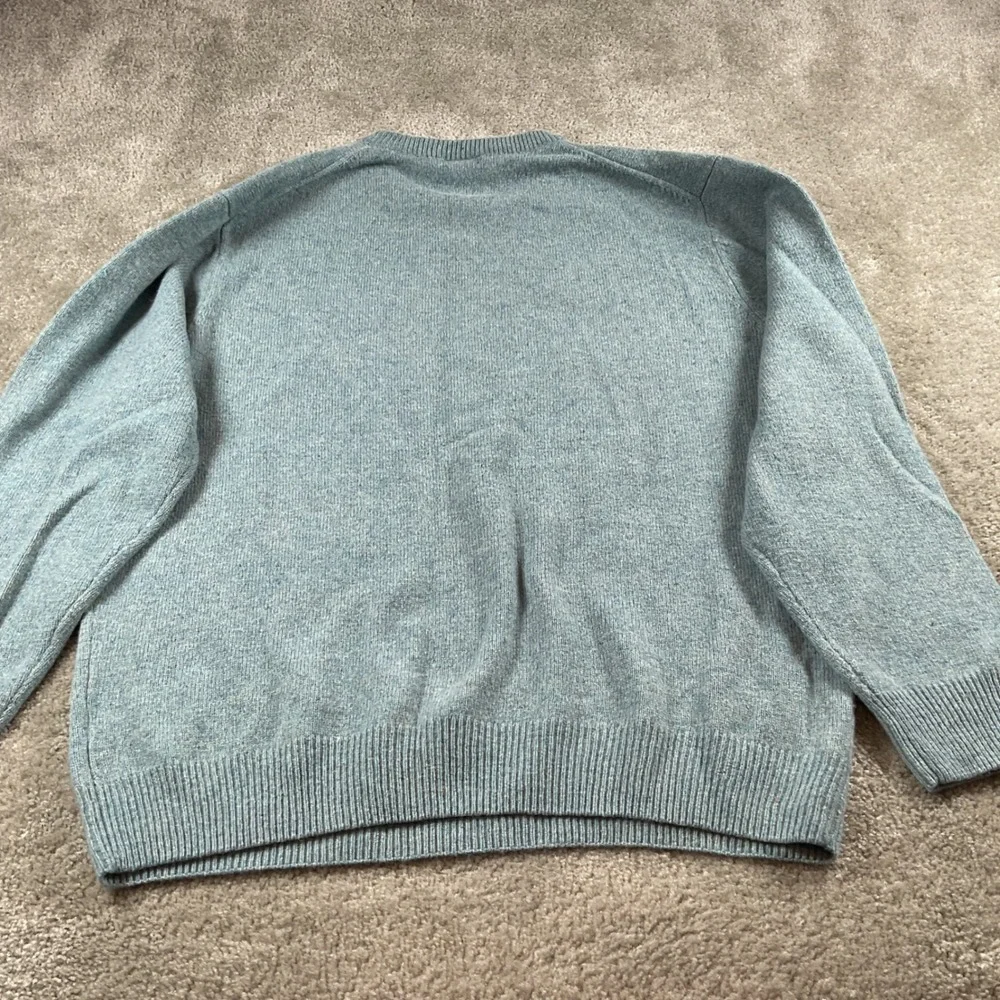 Jos. A. Bank Executive Collection Lambswool Blend Crew Neck Sweater Mens XL Blue