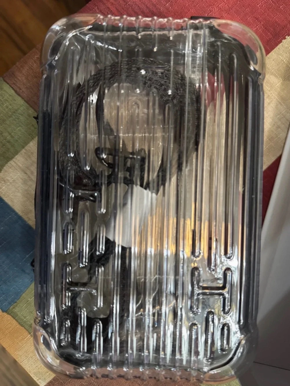 Hotel Collection transparent ribbed