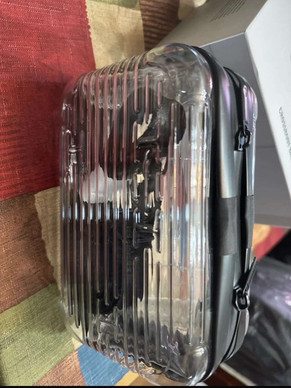Hotel Collection transparent ribbed