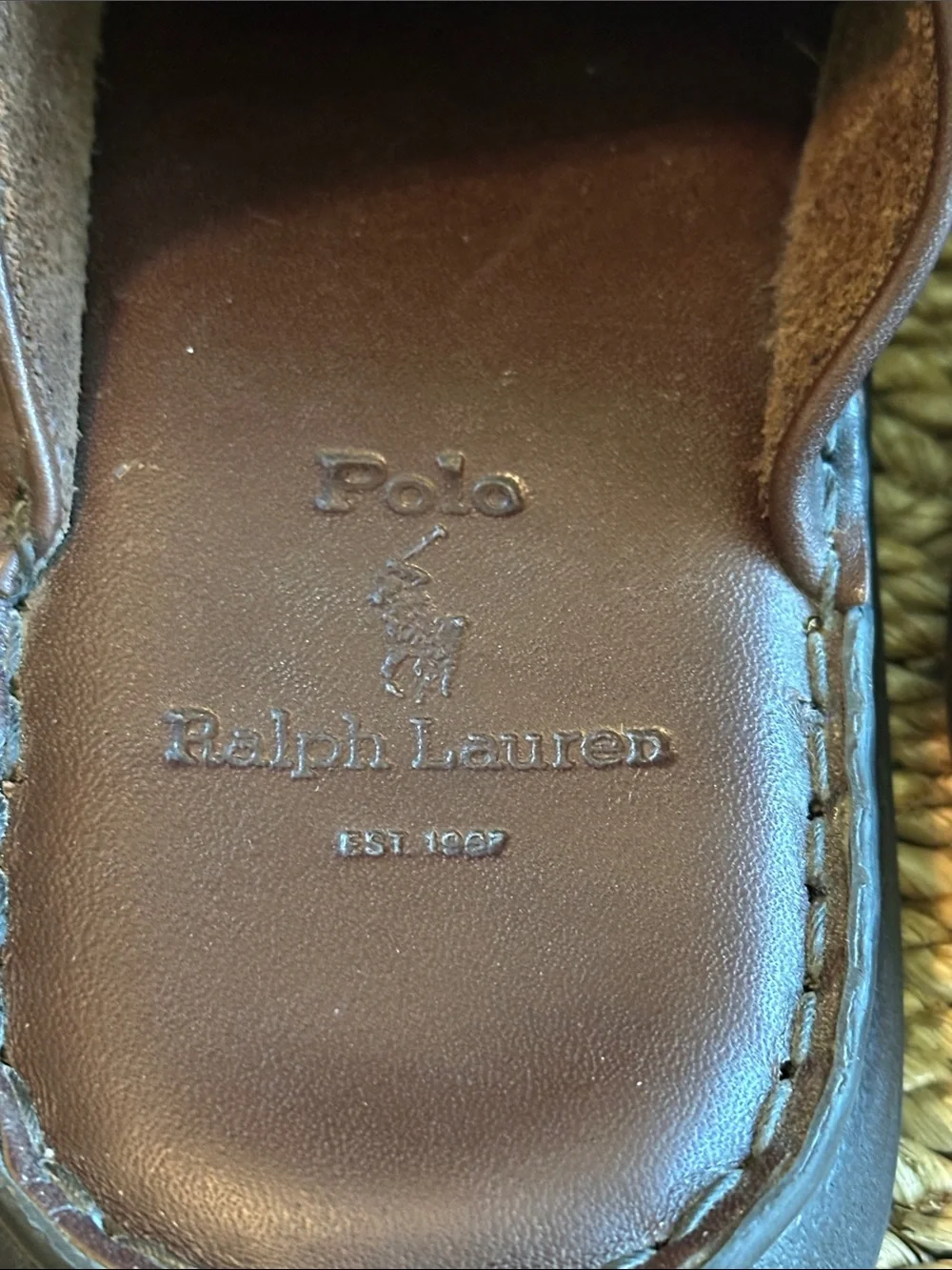 Polo Ralph Lauren smooth brown