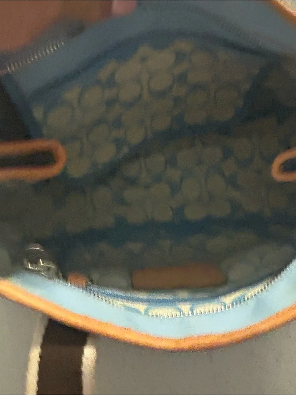 Coach light blue