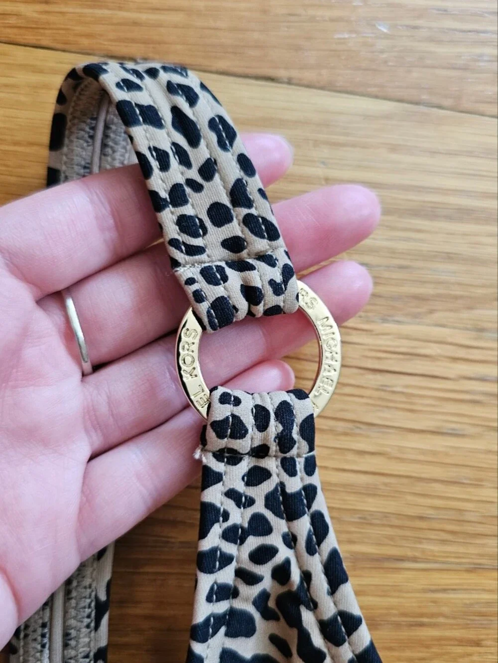 NWT Michael Kors Leopard Print Bikini Set