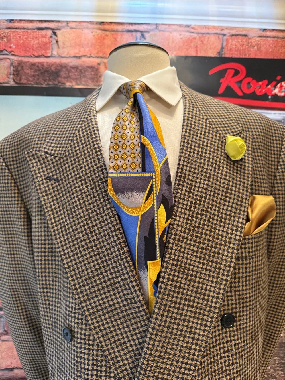 LEVETI Made in Italy Double Breasted Coat
