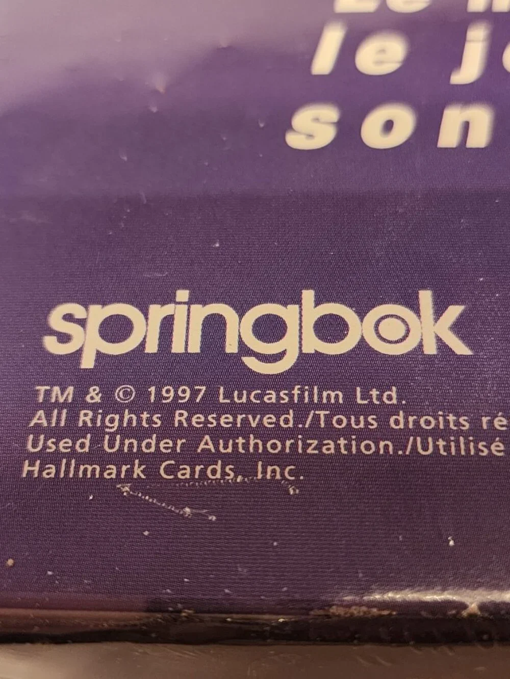 Springbok mint box