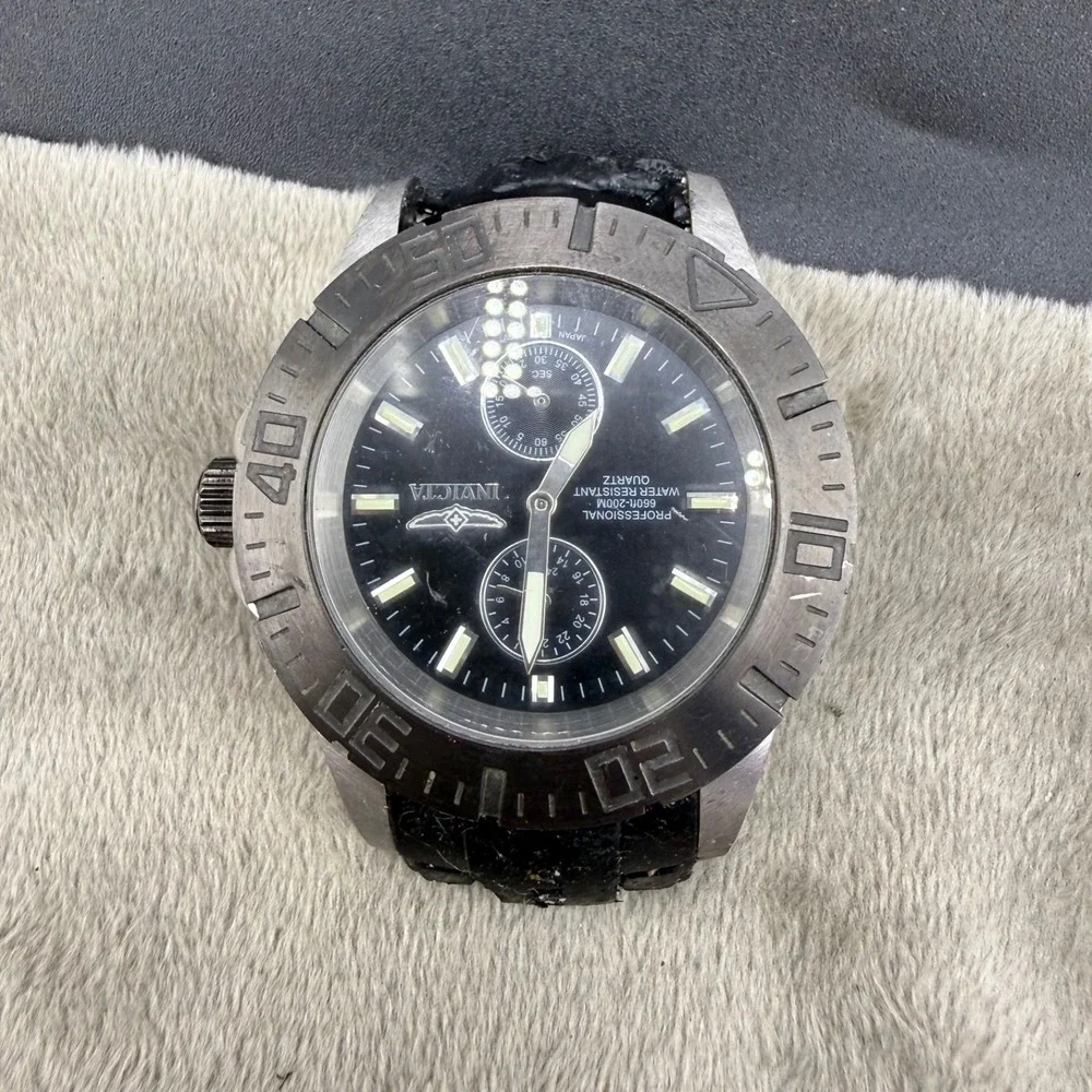 Vintage Invicta Watch Pro Diver‎ No Band READ
